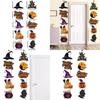 Halloween Festive Door Decoration With Bat Pumpkin Door Hanging For Scene