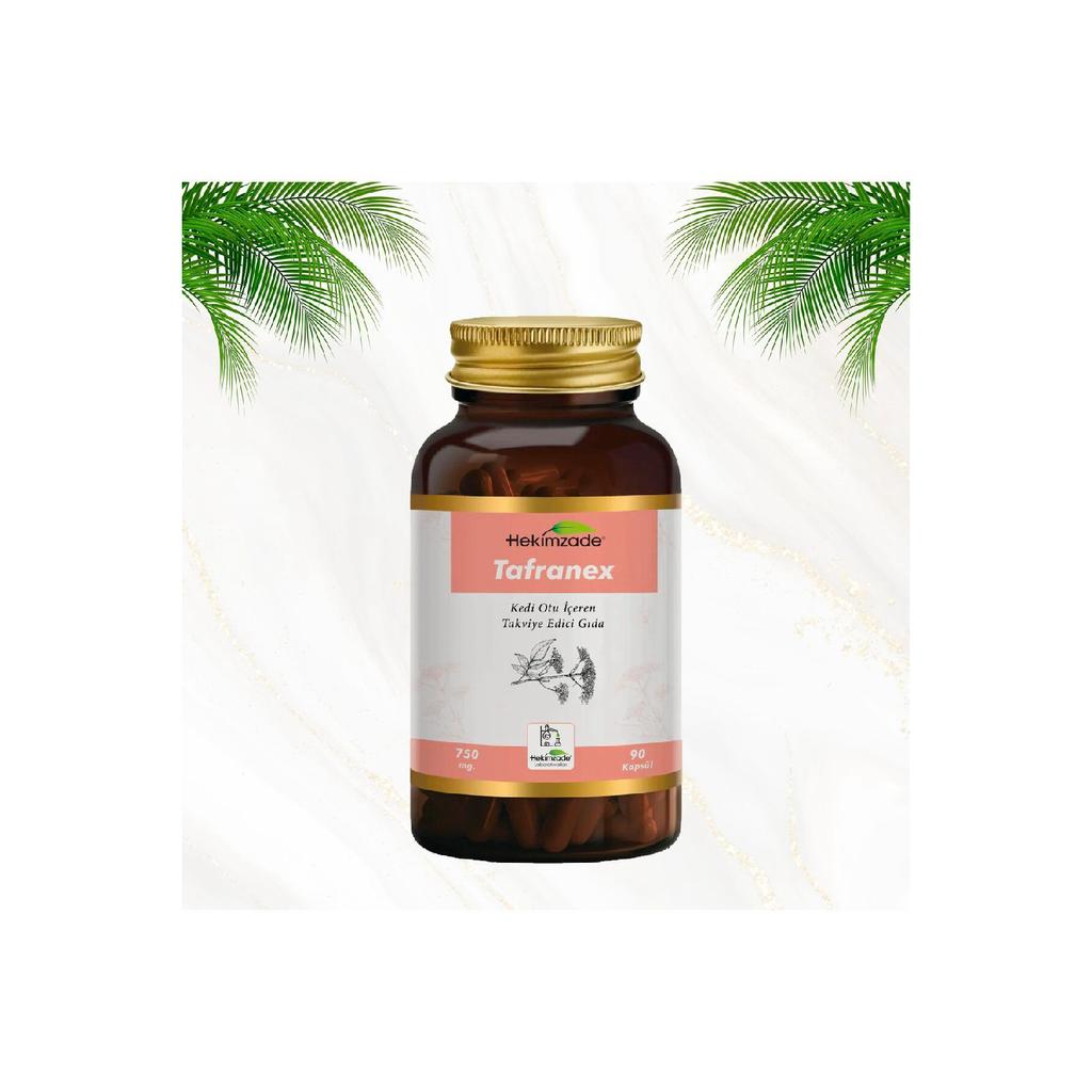 Tafranex 90 капсул 750 мг - укрепляющий корм для кошек
