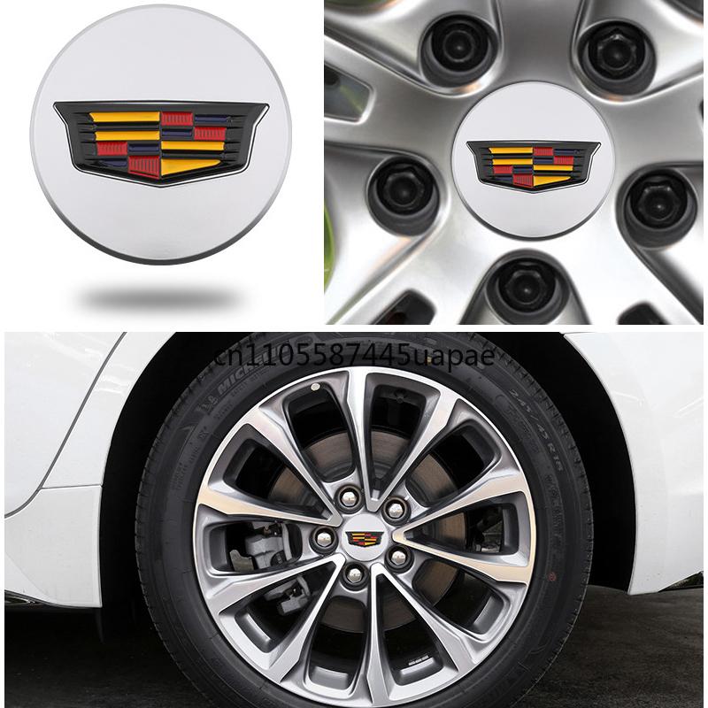 66mm A1 Wheel Center Hub Cover B2 Caps Accessories for Cadillac Escalade XT5 XT6 CT5 CT6 XTS CT4 Auto Tire Emblem Car Styling