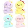 Adorable Dinosaur Plush Keychain Soft Snow Mink Stuffed Toy For Bags And Gifts