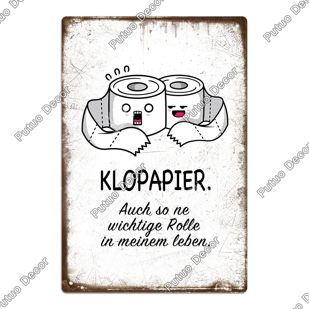 Декор 1 шт. Металлический Знак для Туалета - Ретро Жестяная Ванная Комната Табличка Настенные Плакаты Украшения