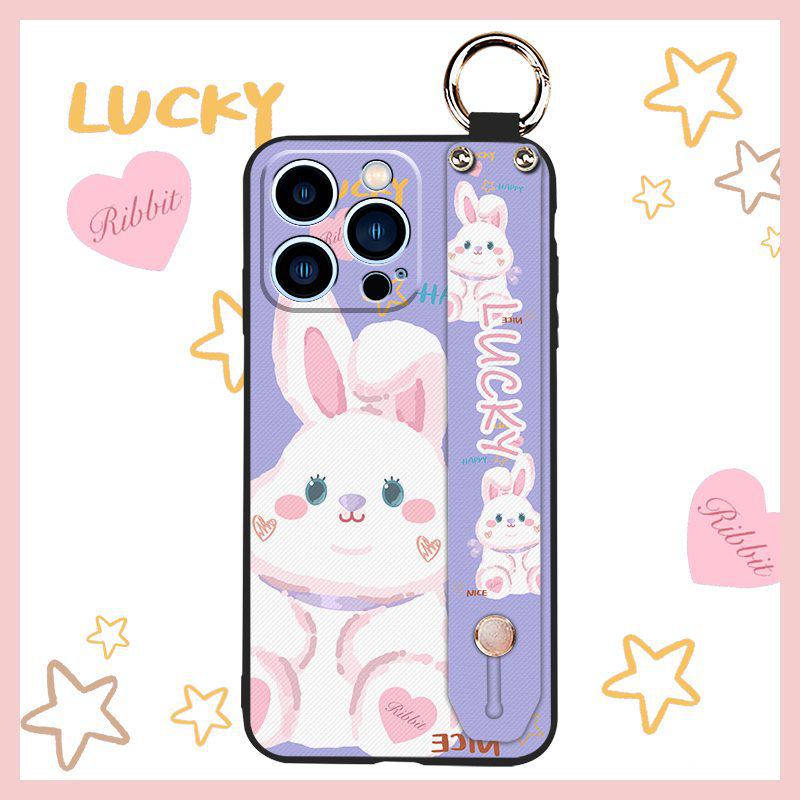 Мультяшный браслет для iPhone и Samsung и мягкий чехол-шнурок для Huawei Oppo