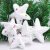 6Pcs/set Cute Xmas Star Hanging Ornaments Round Christmas Balls Pendants  Festive Gift