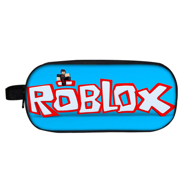 Двухъярусный пенал Roblox для школьников - Мультяшная модная канцелярская коробка