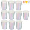 20 шт. бумажные стаканчики для питья, компостируемая чашка, перерабатываемая чашка для сока для вечеринки, кофе, чая