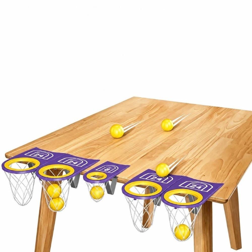 Colorful Desktop Table Tennis Game 5 Pong Balls Interactive Party Game  for Team Play
