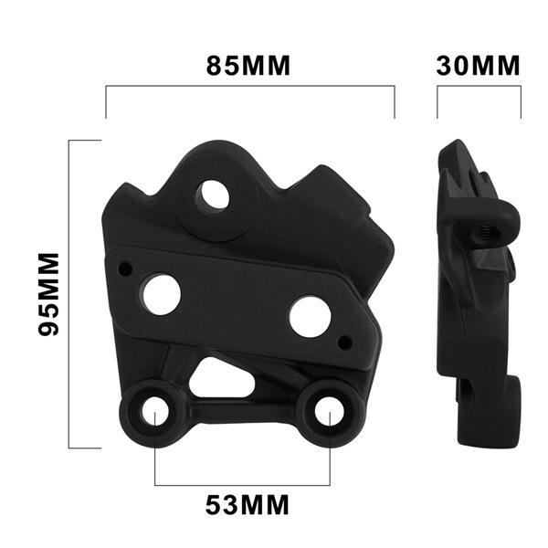 2 High-Quality Aluminum Right Foot Peg Mounts for TALARIA X3 Motorcycle