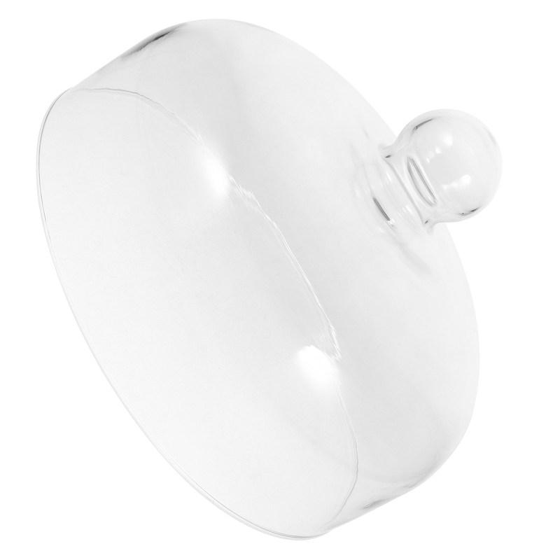 Microwave Glass Splatter Cover Clear Dome 10 Inch 6.9 Inch Tall Food-Grade Non Plastic Lid Splash-Proof Cooking Protective Cover