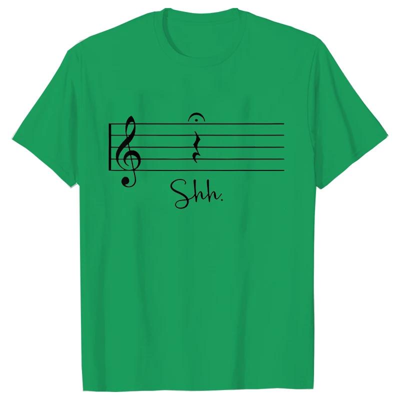 Музыкальные ноты Мужские футболки Забавные графические топы Уличная одежда Футболки с коротким рукавом Оверсайз Харадзюку Футболка для меломана Мужская одежда