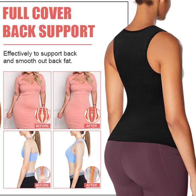 Тренировочный корсет для пота на талии, жилет для женщин, топ для тренировок, сауны, спортивный пояс, рубашка для упражнений, корректирующее белье для контроля живота, майка для похудения, формирователь тела