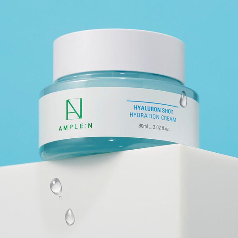 AMPLE:N Увлажняющий крем Hyaluronic Shot 60 мл + Увлажняющий крем Hyal 30 мл