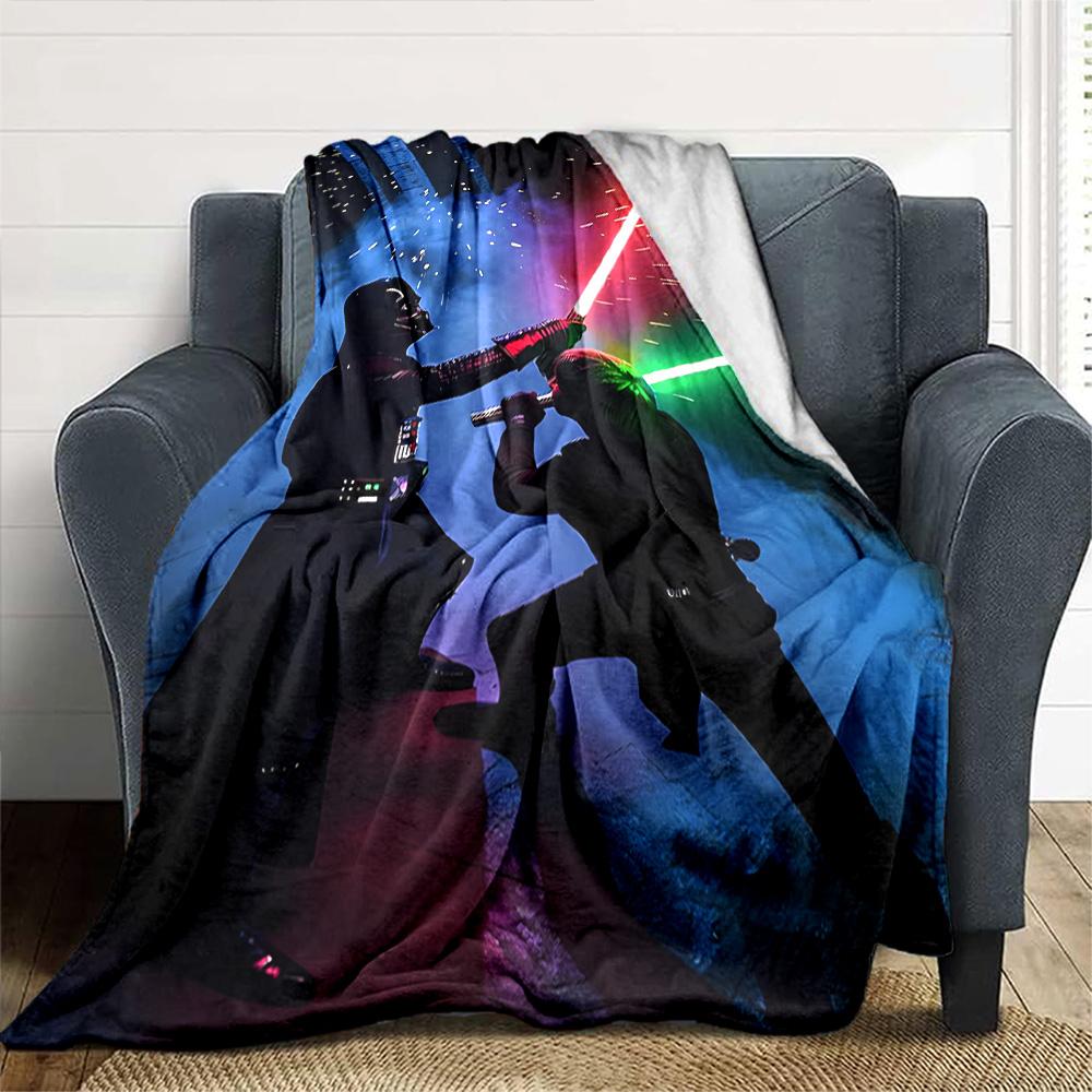Star Wars Blanket Durable Comfort Perfect for Picnics Couch Chair Four Seasons Universal Modern Suitable for Gifting Relatives and Friends