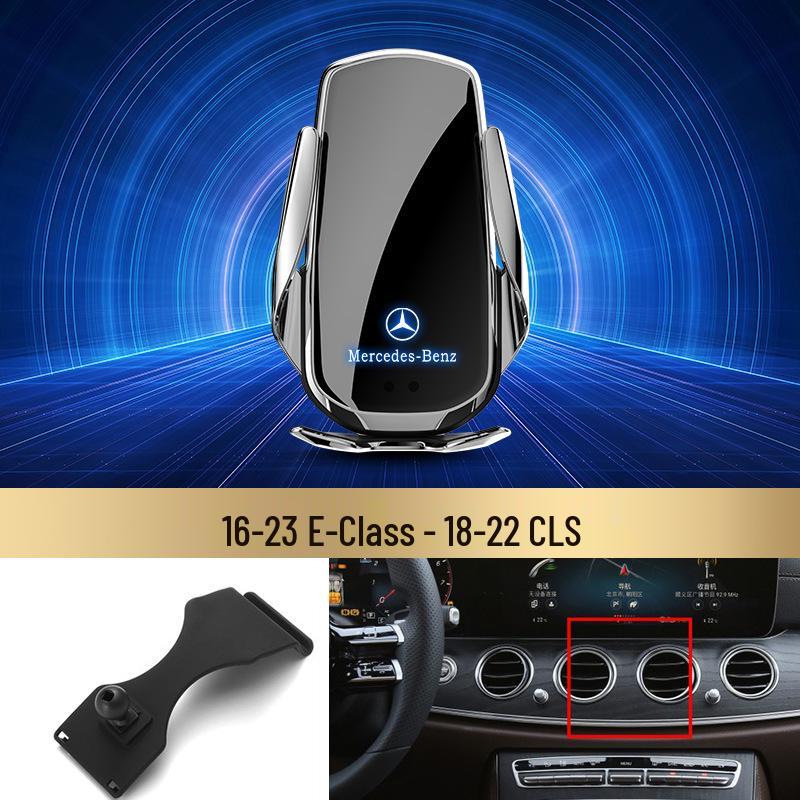 Беспроводной держатель для телефона с быстрой зарядкой Mercedes-Benz для C-Class/R-Class/S-Class/E-Class/GLK/B-Class