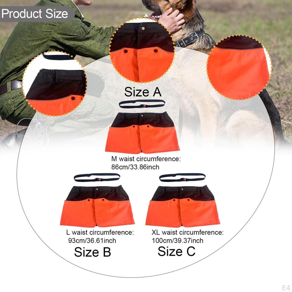 Dog Handler Training Pants Apron Nylon Trainers Workwear Clothing with Multi Pockets