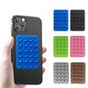 Mobile Phone Silicone Suction Cup Square Power Bank Anti Slip Leather Cover Suction Cup