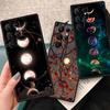 Чехол для телефона с узором «Космическое звездное небо» для Samsung Galaxy S26 S25 S24 S23 S22 S21 S20 Ultra Plus FE 5G, черный, мягкий ТПУ