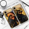 Смелый Золотой Петух Для IPhone 17Pro Max 16 17 Pro 15 Pro 14 13 Plus 12 Mini 11Pro Max XR 16E 17 Air Золотой стеклянный чехол для телефона