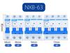 Автоматический выключатель Chint NXB-63, основной, 2-полюсный, тип C, 10A-25A.