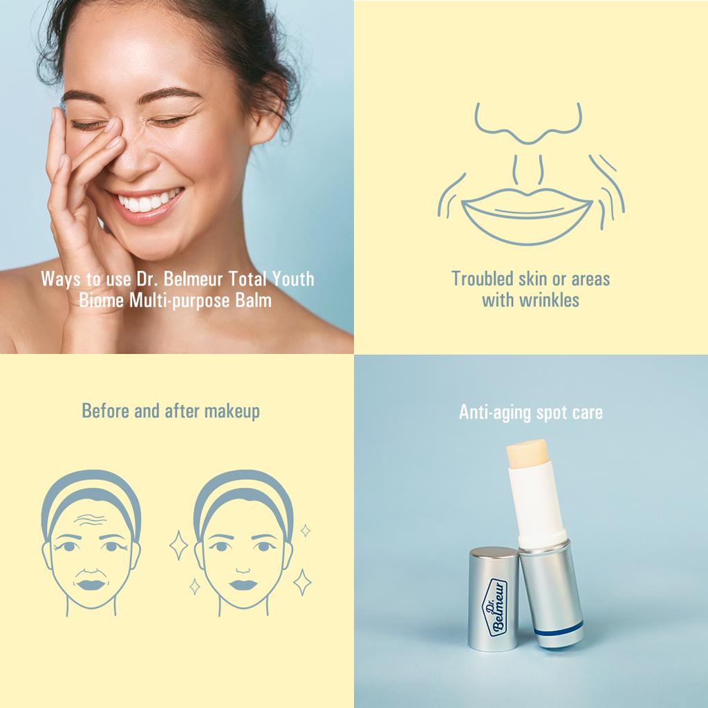 The Face Shop Dr. Belmeur Total Youth Biome Multi-Purpose Balm 10gr