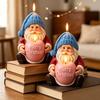 3D Christmas Gnome Snowman Silicone Candle Mold Food Grade DIY Scented Candle Chocolate Soap Mould for Holiday Gifts