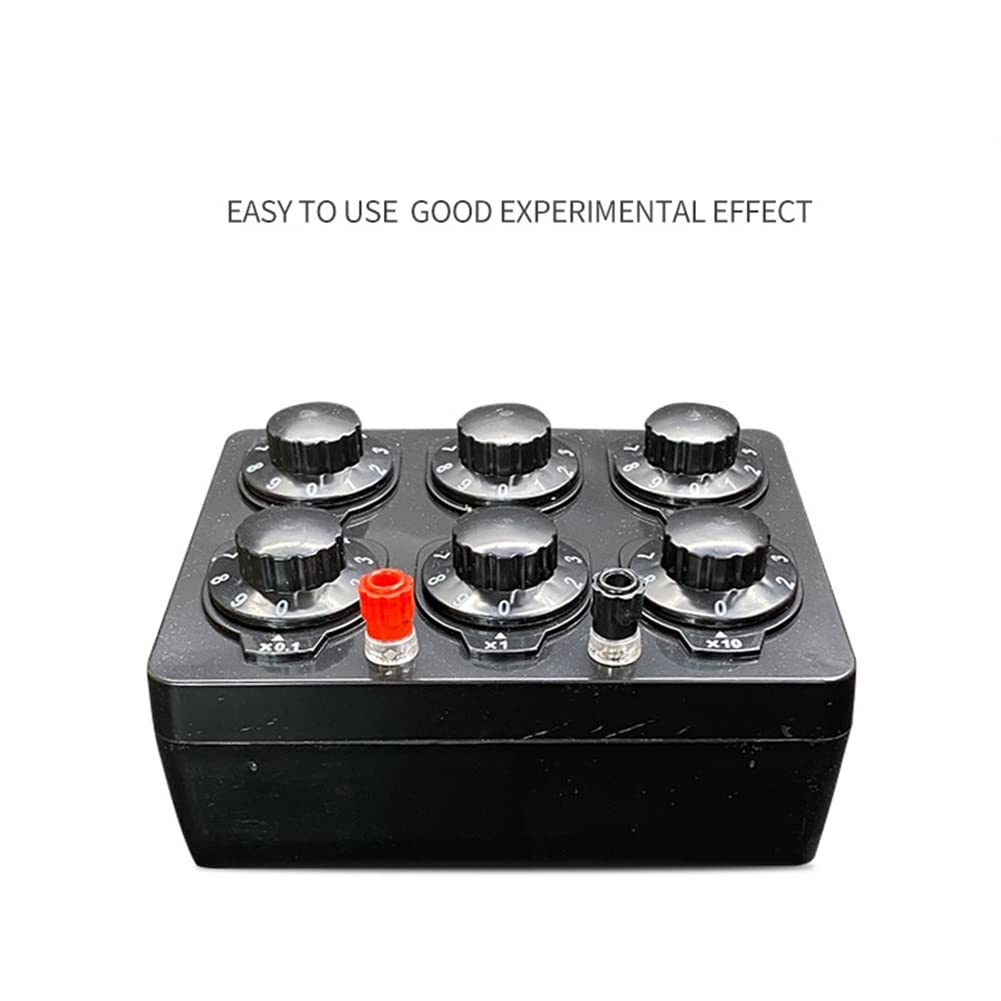 АВКВЭВН 0-99999.9 Ом Простой магазин сопротивлений, Прецизионный переменный декадный резистор, Учебное пособие, Учебный магазин сопротивлений