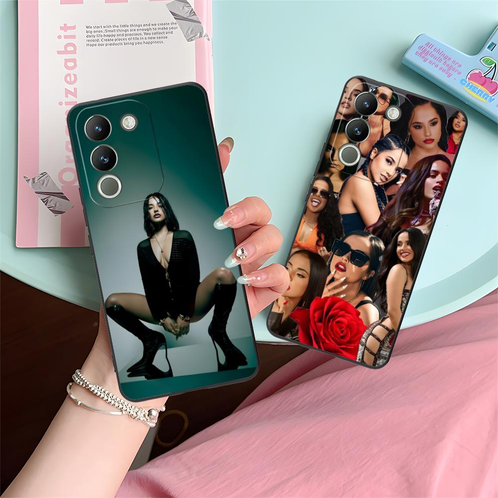 Модный матовый чехол из ТПУ для мобильного телефона Becky G для VIVO V60 V50 V40 V30 V29 V27 V25 V23 Pro Lite 5G, цветная печать
