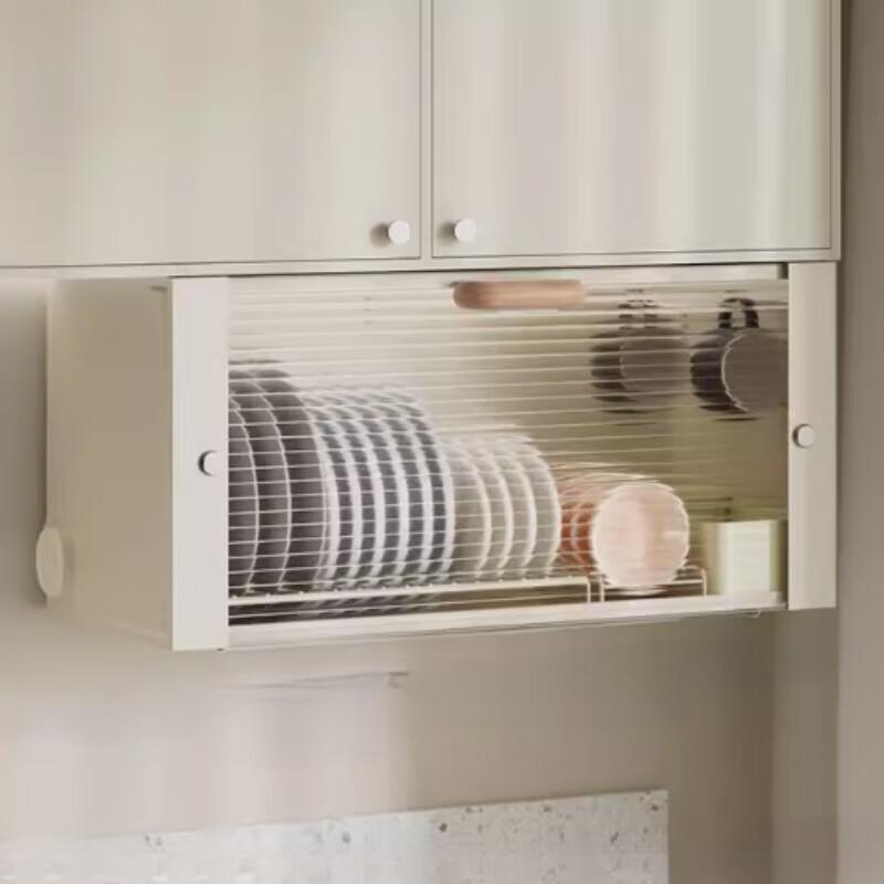 Настенный кухонный шкаф для посуды