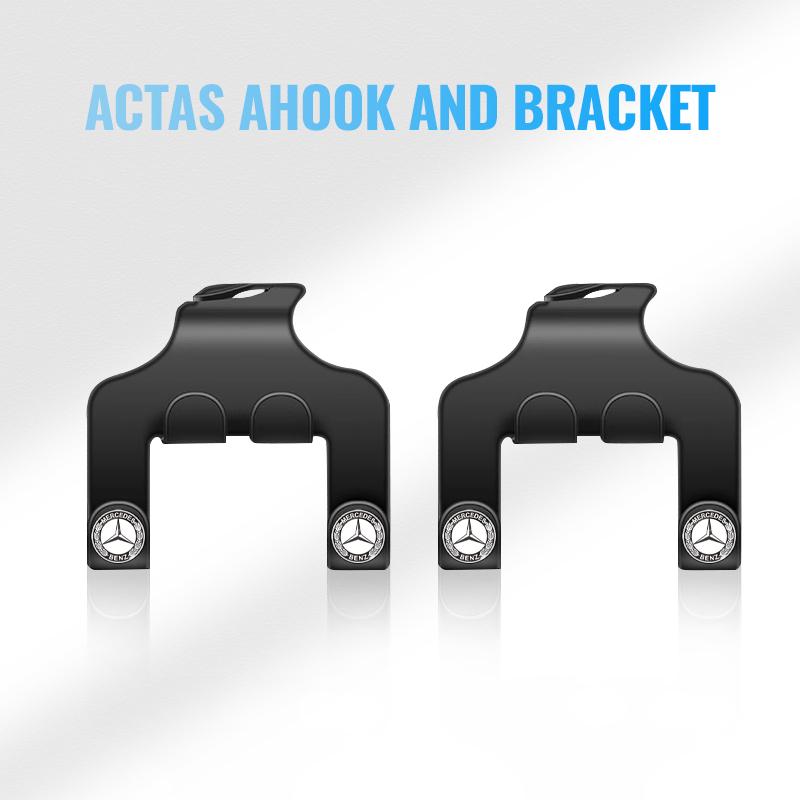 Многофункциональный крючок на подголовник сиденья автомобиля, органайзер для хранения, держатель для мобильного телефона для Mercedes Benz AMG W124 W202 W203 W204 W210 W211