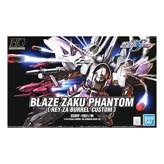 HG 1/144 Блейз Заку Фантом (Рей За Буррель Кастом) (Мобильный костюм Gundam SEED DESTINY)