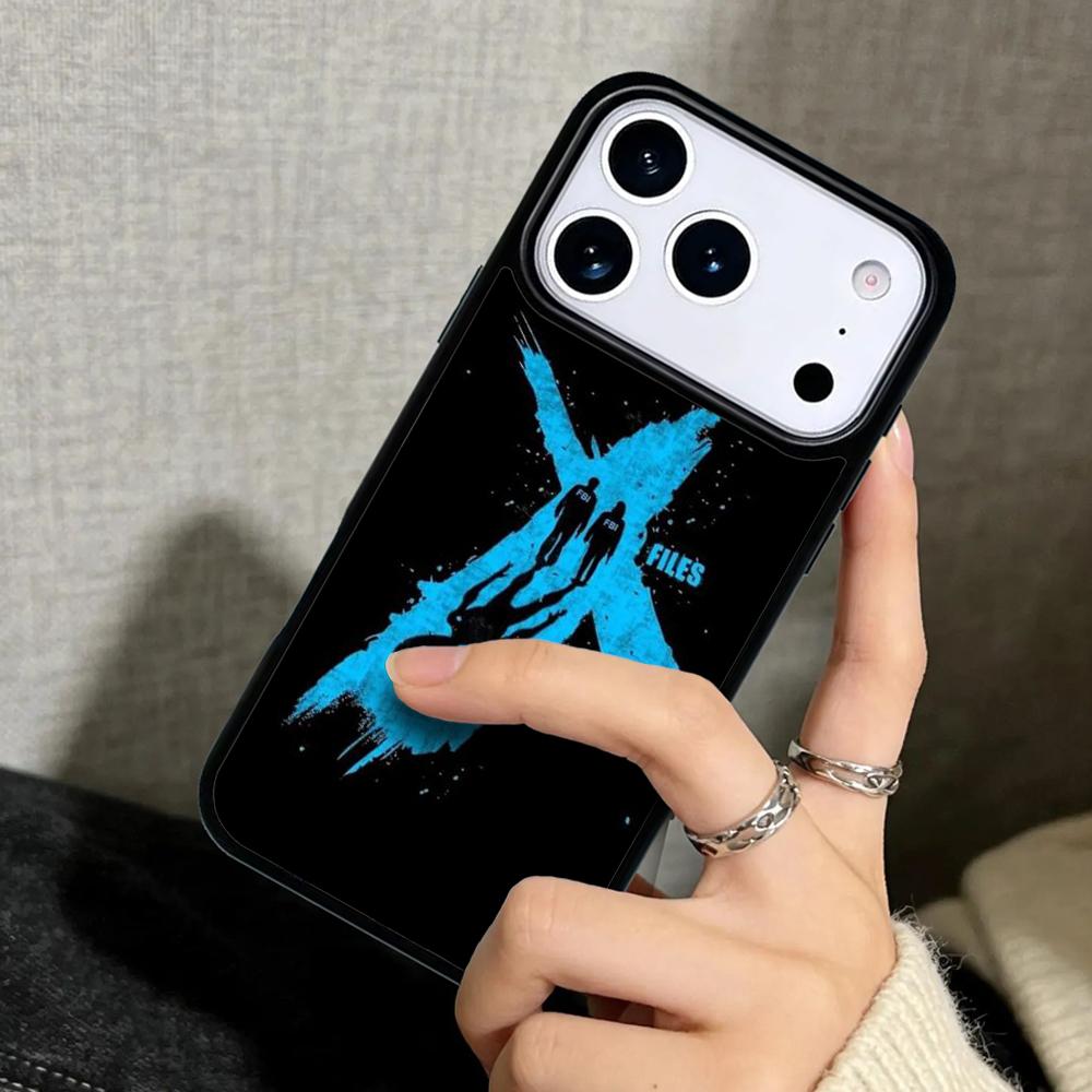 Чехол Case для iPhone 17 Air 16 Pro Max 15 Plus 11 13 Mini 14 12 Задняя крышка телефона Печать The X Files Я хочу верить