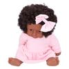 12in Black Baby Girl Doll Afro Hair Realistic African Girl Doll Christmas Gift for KidsQ12-082C