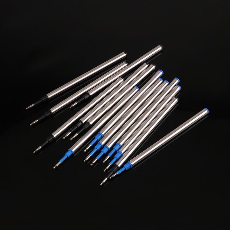 Универсальный многоцветный 0,7 мм металлический стержень для шариковой авторучки, сменная ручка для подписи