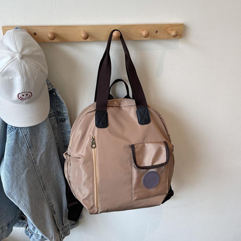 Multifunctional Backpack Simple Large-capacity Backpack Women's 2025 Leisure Travel Portable Versatile Premium Shoulder Bag