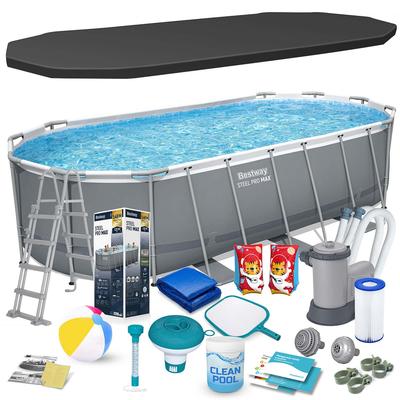 Каркасный садовый бассейн 549 X 274 X 122 см 17-в-1 Bestway 56710