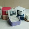 Portable Jewelry Casket Packaging Box Makeup Organizer For Exquisite Cosmetic Beauty Case Container Graduation Events Gift