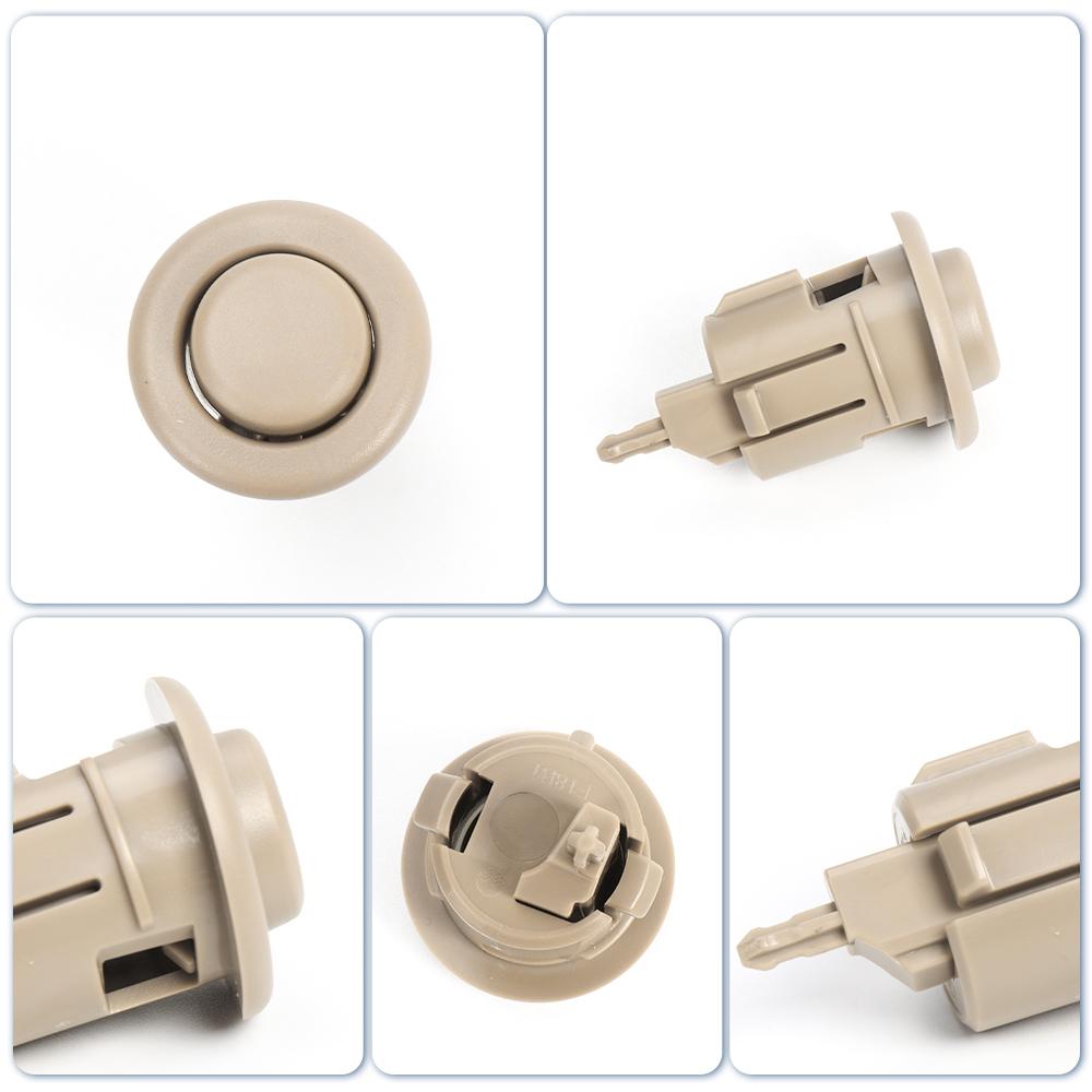 Genuine/Aftermarket Rear Seat Headrest Adjustment Switch Button Cover 52207251368 For BMW 5 Series F10 F18 Car Seat Accessories