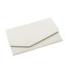 Amemari Fukusa (Crepe Fabric) - Made In Japan, Solid Color, Magnetic Closure, Cream/Ivory, Suitable for Money Envelopes, Weddings, Funerals, and Other
