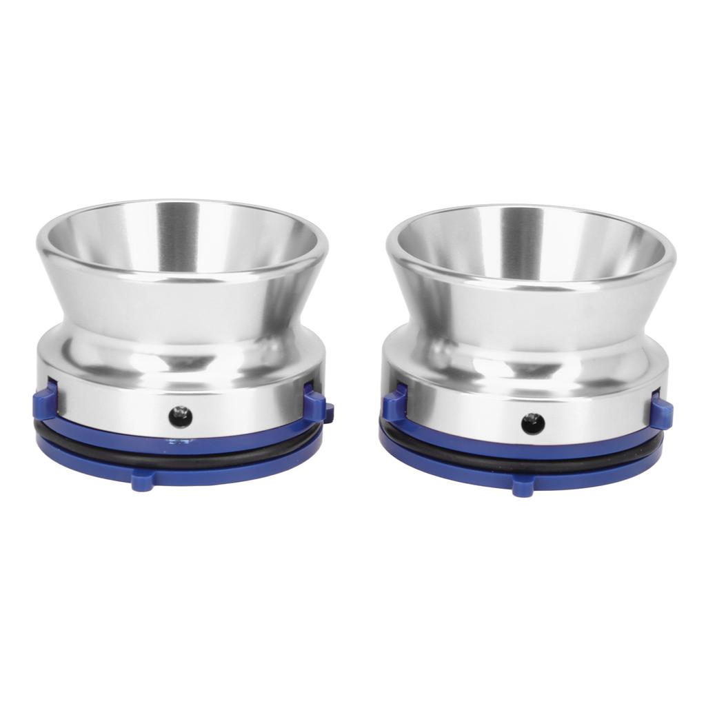 1 Pair NAB Hub Adapters Polished Aluminum Alloy Universal Loading Device 10 Inch Opener for Studer ReVox for Akai Silver