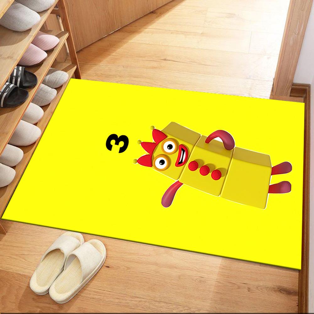 Numberblocks Area Rug Perfect For Playrooms Kitchen Hallway Dormitory Antislip Carpet Anime Office Decor Perfect Gift For Womenmen