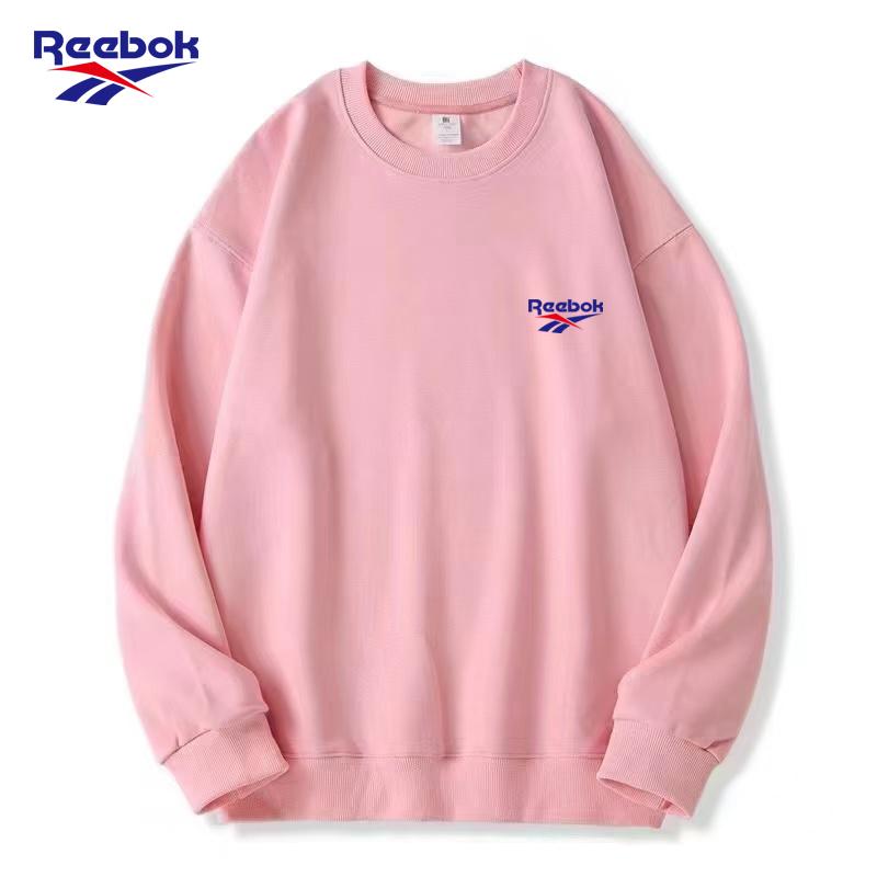 Reebok Новая женская толстовка с вышивкой и круглым вырезом для весны и осени