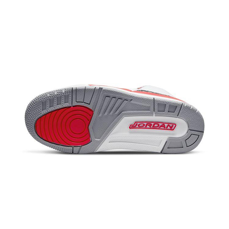 Детские кроссовки Air Jordan 3 Retro PS Fire Red 2022 Белый цементно-серый черный DM0966-160