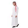 Mens White Halloween Robe Cosplay Costume Fantasy Roleplay Outfit Game Events