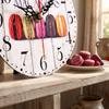 Battery Operated Round Wall Clock 12 Inch Home Office Clock Antique Wall Clock  Bathroom