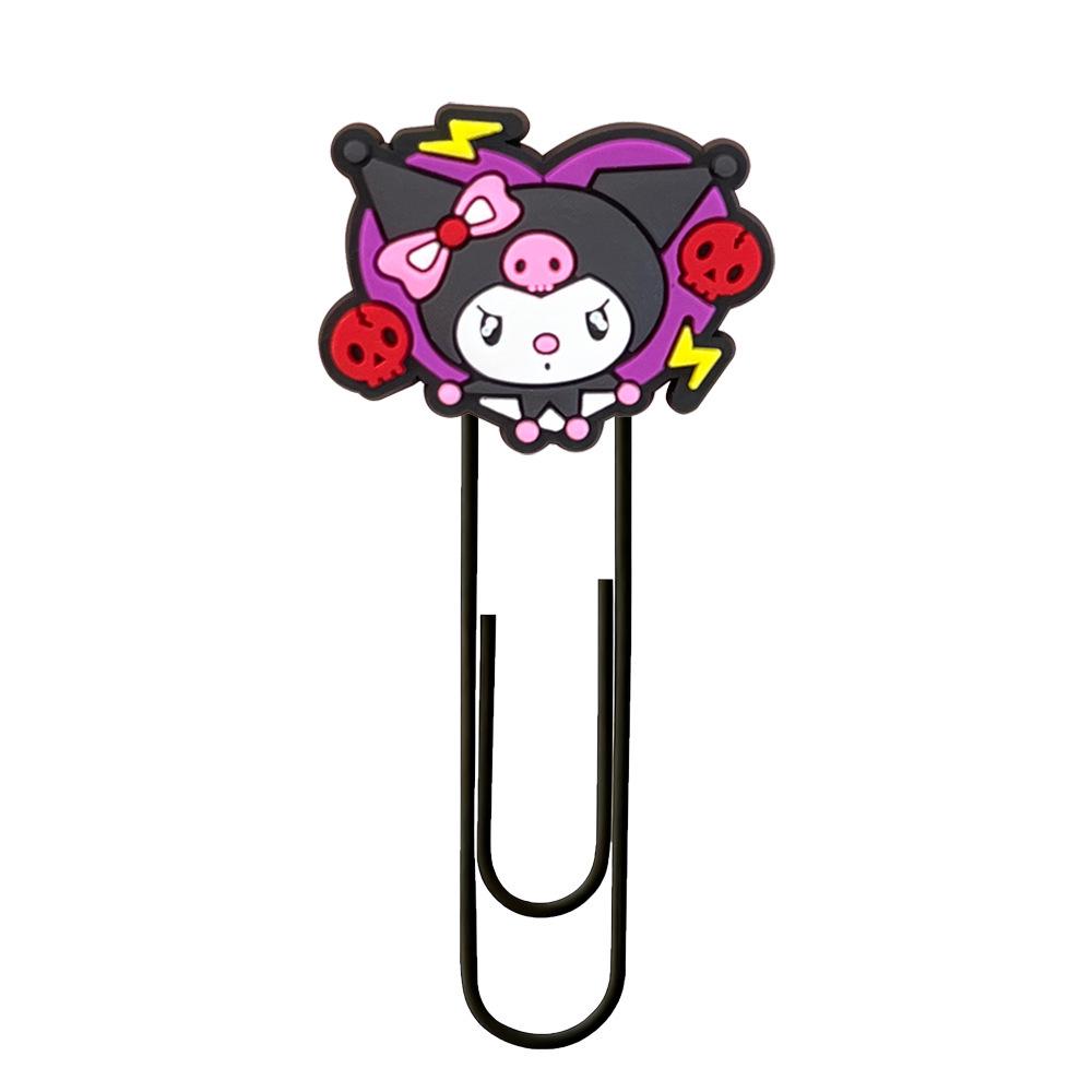 Креативные мультяшные закладки Sanrio и разноцветные скрепки для офиса и DIY