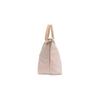 Longchamp Сумка Le Pliage Green из канваса с кожаными деталями, форма 'пельмень', на одно плечо, маленькая, женская, цвет вишневый цвет