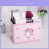 Hello Kitty Kuromi Cinnamoroll Melody Узор Складной Настольный Ящик Для Хранения Для Офиса И Спальни