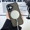 Полупрозрачный Магнитный Чехол Для Телефона Для iPhone 15 14 Pro Max 16 Plus Чехол Матовый Для Magsafe Для iPhone 16 13 12 11 Pro Max Чехлы