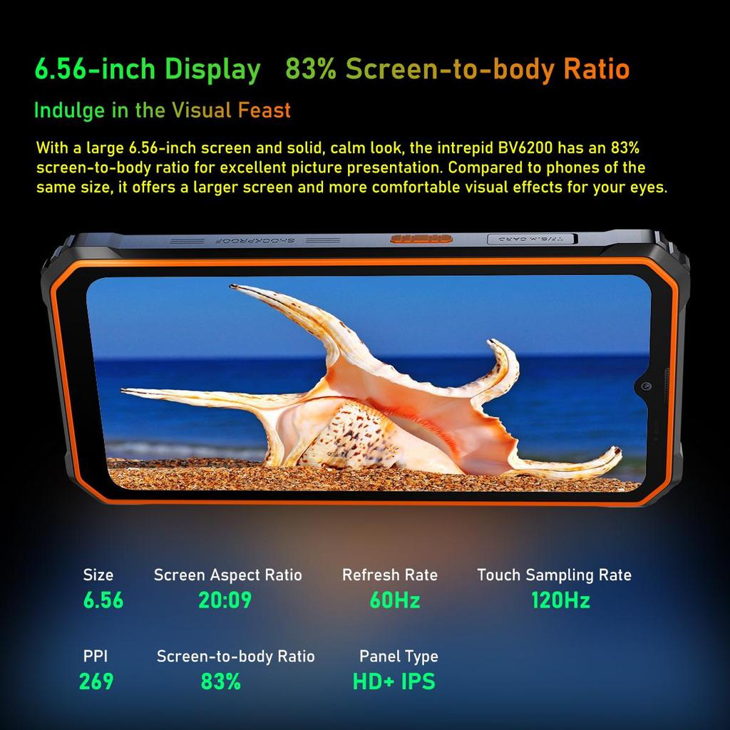 Защищенный смартфон Blackview BV6200