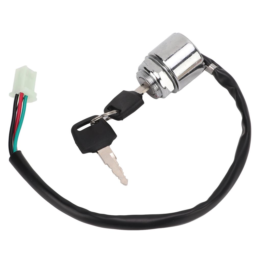 4 Wire Ignition Key Switch for 50cc 70cc 90cc 110cc 125cc 250cc ATV Quad Dirt Bike Scooter Motorcycle