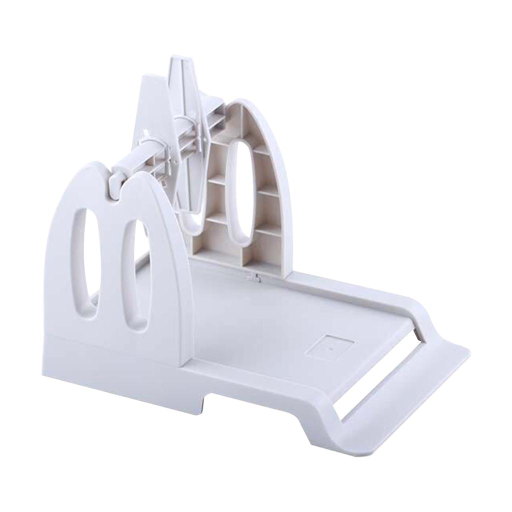 Label Holder for Desktop Thermal Label Printer 2 In 1 Rolls & Fan-Fold Stack Labels Shipping